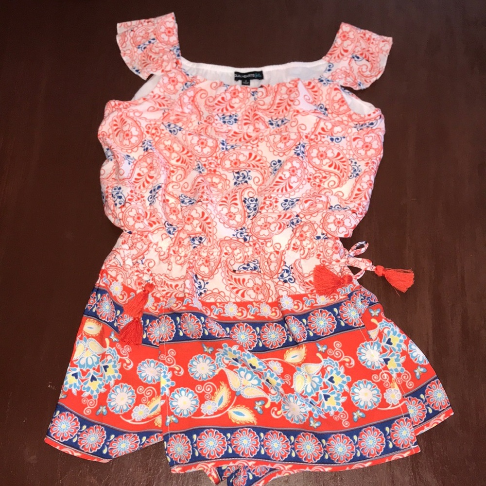 Girls Romper by Sequin Hearts Size S